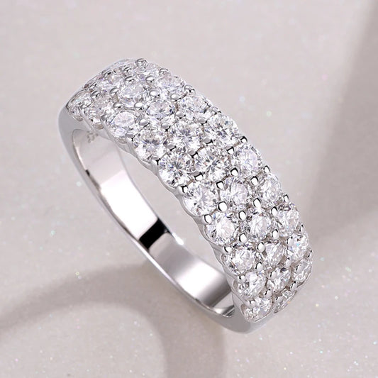 Eternity Band Engagement Ring